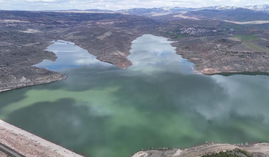 Sivas 4 Eylül Barajı son 15 yılın en yüksek su seviyesine ulaştı
