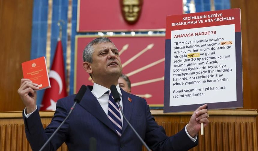 Özgür Özel: Siyasi Ahlak Yasası için AK Parti’ye hodri meydan