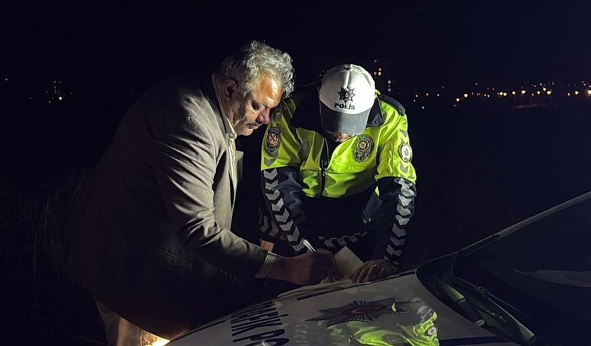 Alkollü Sürücünün Israrı Pes Dedirtti