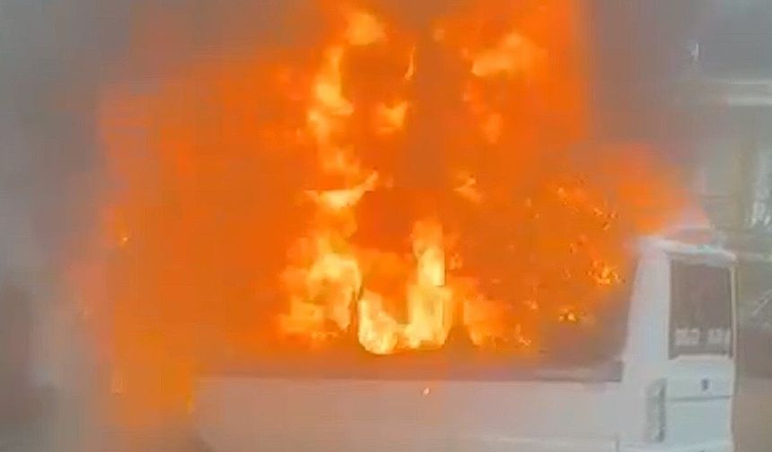 Cadde Üzerinde Korku Dolu Anlar Yaşandı