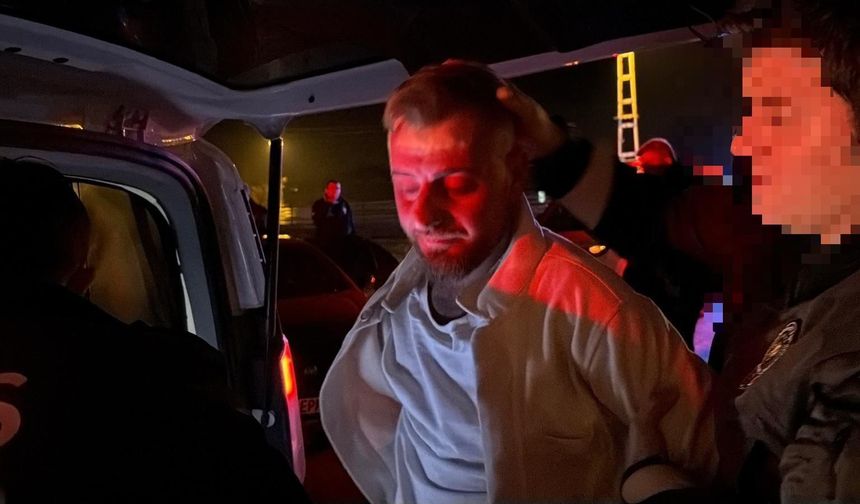 Kaçtı, Kaza Yaptı, Bu Kez de Testten Kaçamadı