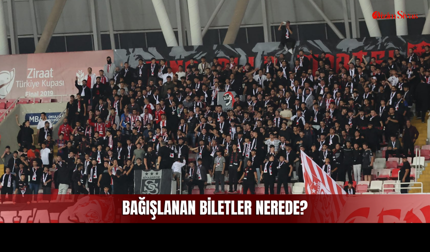 Sivasspor Taraftarı Söz Verilen Biletleri Bekliyor