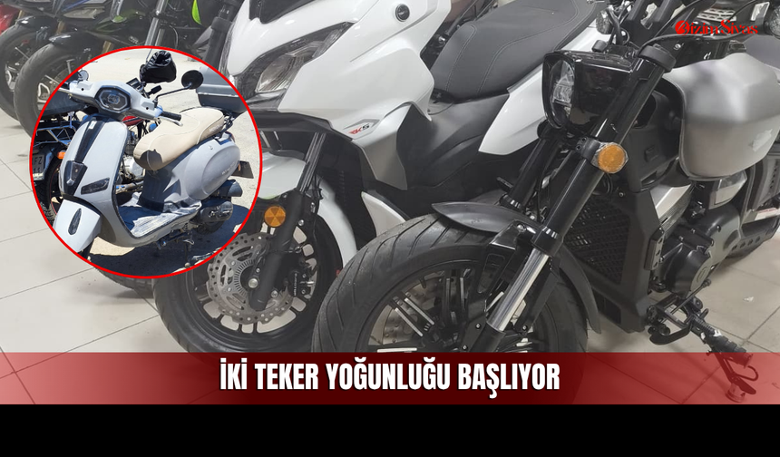 Baharın Gelmesiyle Motosiklet Yoğunluğu Sivas'ta da Artıyor!