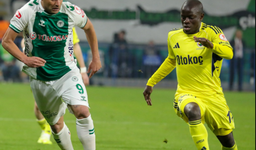 Fenerbahçe Kupaya Veda Etti! Konyaspor Uzatmada Yıktı