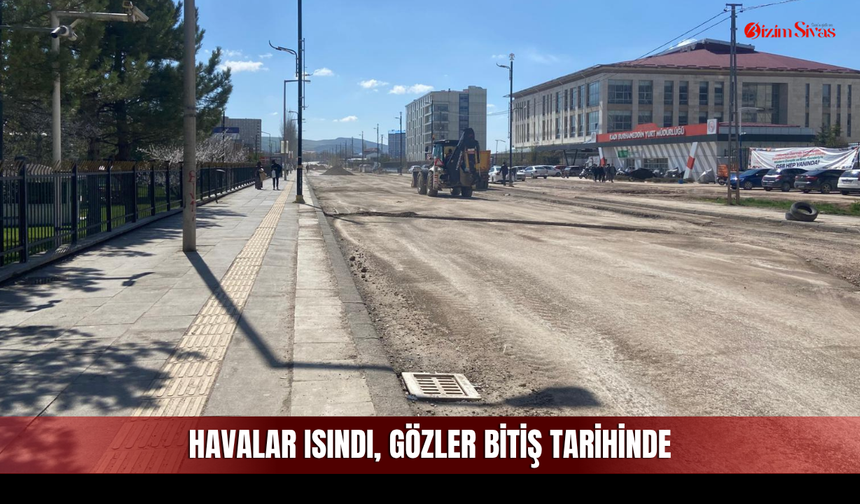 Toz Duman İçinde Kalan Kampüsün Gözü Kulağı Orada!