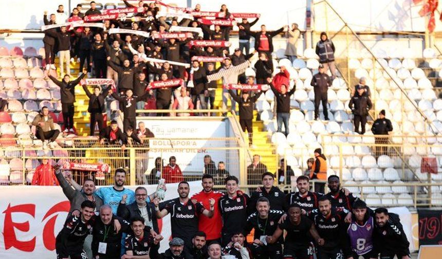 Boluspor’u Deplasmanda Deviren Sivasspor’dan Kritik Galibiyet!