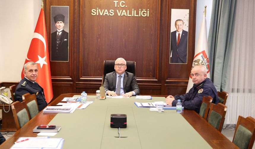 Kritik Toplantı Gerçekleşti Sivas’ta Asayiş Önlemleri Artıyor