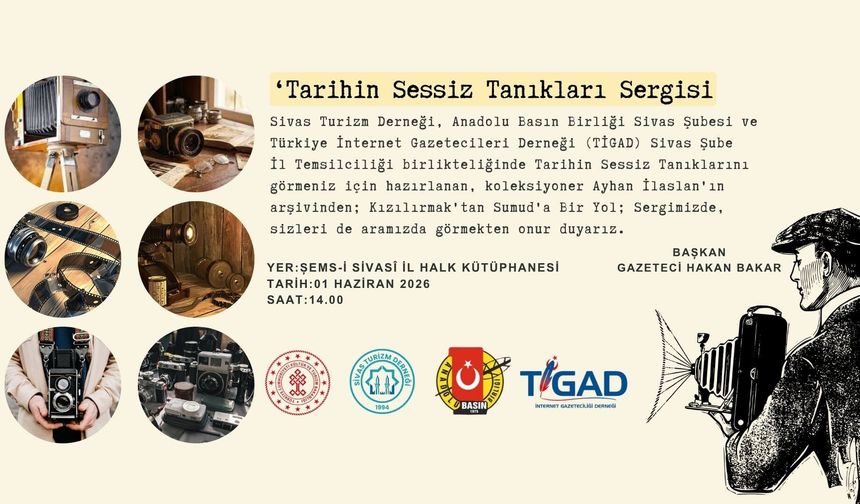 Kızılırmak’tan Sumuda Tarihin Sessiz Tanıkları Sergisi Sivas’ta açılıyor