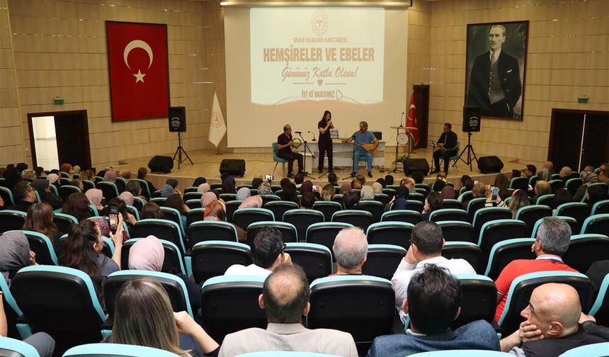Sivas Numune'de Beyaz Önlükler Müziğe Dönüştü!