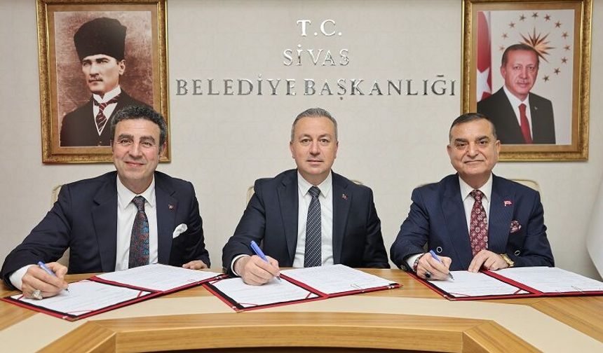 Sivas esnaf odalarına yeni mekan protokolü