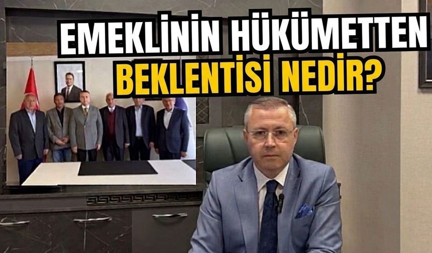 Sivas'ta Emekliler DEVA'ya 23 Maddelik Talep Listesi Verdi