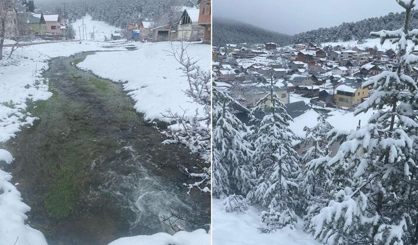 Sivas Koyulhisar’da kartpostallık manzara oluştu