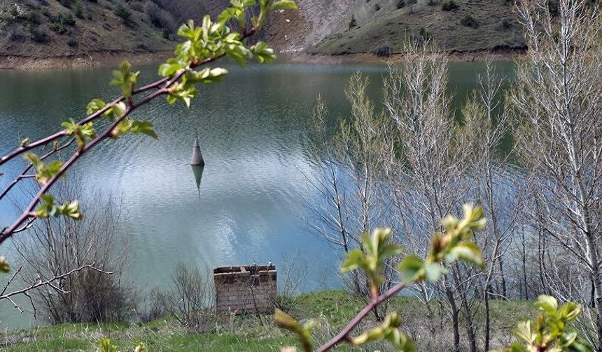 Sivas Pusat'ta Son Görüntü: Minare Suyun Üzerinde Kaldı