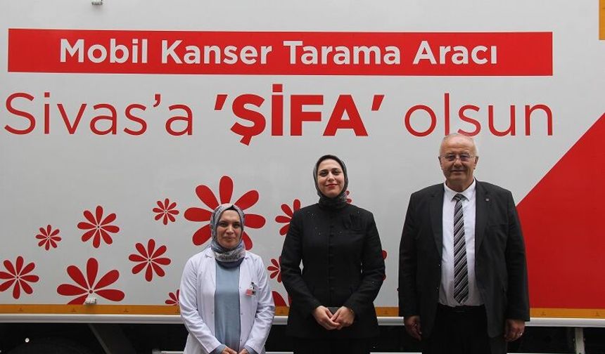 Mobil kanser tarama aracı Zara'da