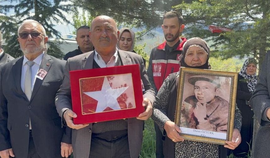 Kimsesizler mezarlığından baba ocağına: Şehit Duran Öztürk