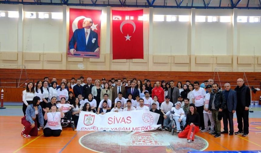 Sivas'ta Engeller Spor İçin Kaldırıldı