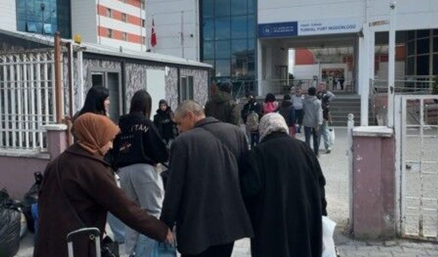 Tokat Turhal'da taşkın riski sonrası tahliyeler başladı