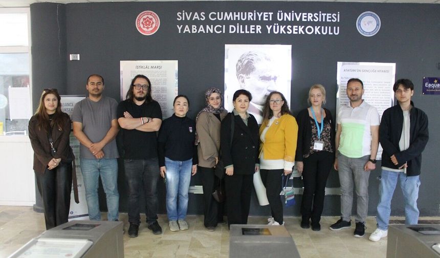 Sivas’tan Dünyaya Akademik Köprü! Üç Farklı Ülkeden Geldiler!