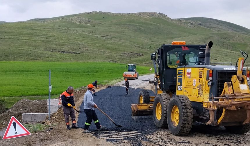 Sivas kırsalında ulaşımı rahatlatan çalışma tamamlandı