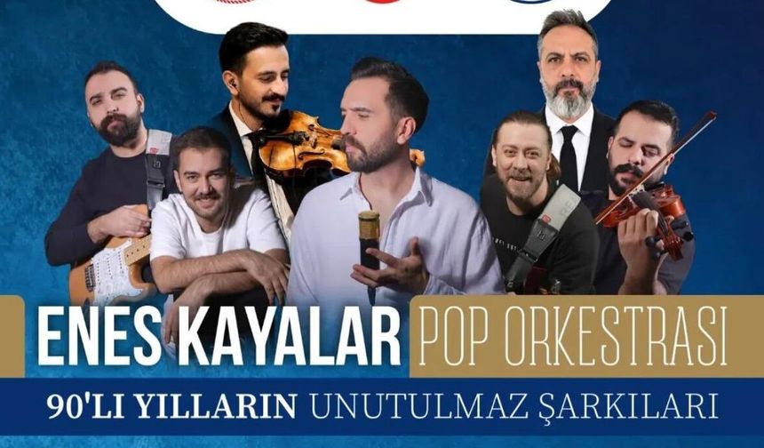 Sivas'ta gençlik ateşi 90'lar müziğiyle coşacak