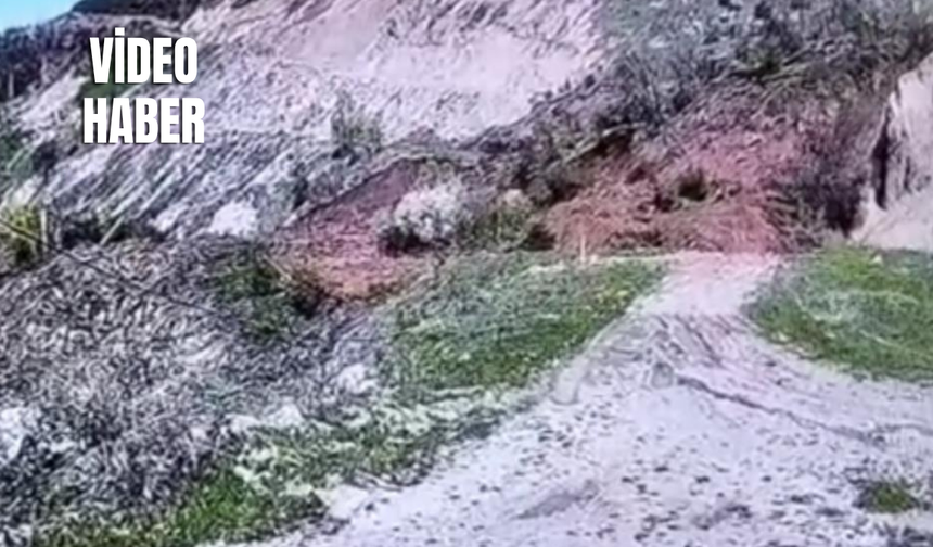 Kırsalda Korku Dolu Dakikalar Güvenlik Kamerasında