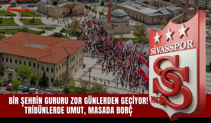 Bir şehrin gururu zor Günlerden geçiyor! Tribünlerde umut, masada borç
