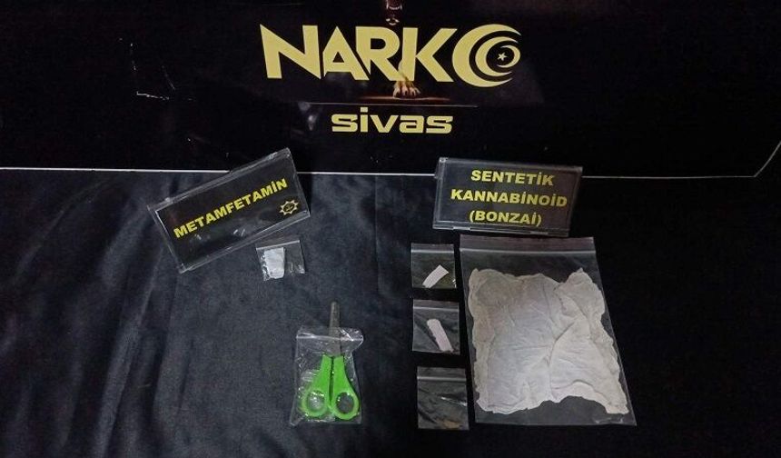 Sivas’ta Narkotik Operasyonu: 3 Şüpheli Tutuklandı
