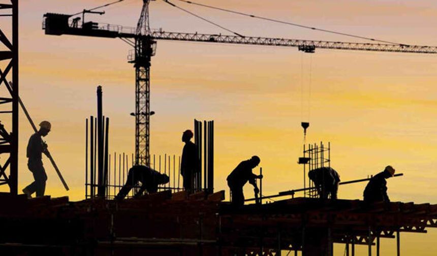 İnşaat üretimi yıllık yüzde 2,1 arttı