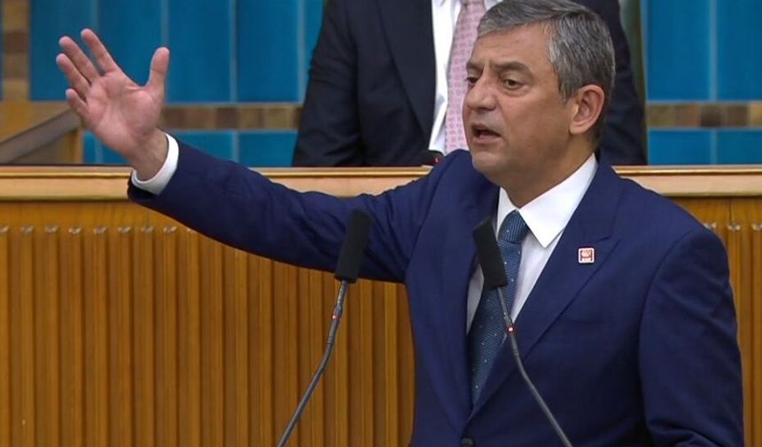 Özgür Özel Grup Toplantısı'nda Meclis'te konuştu