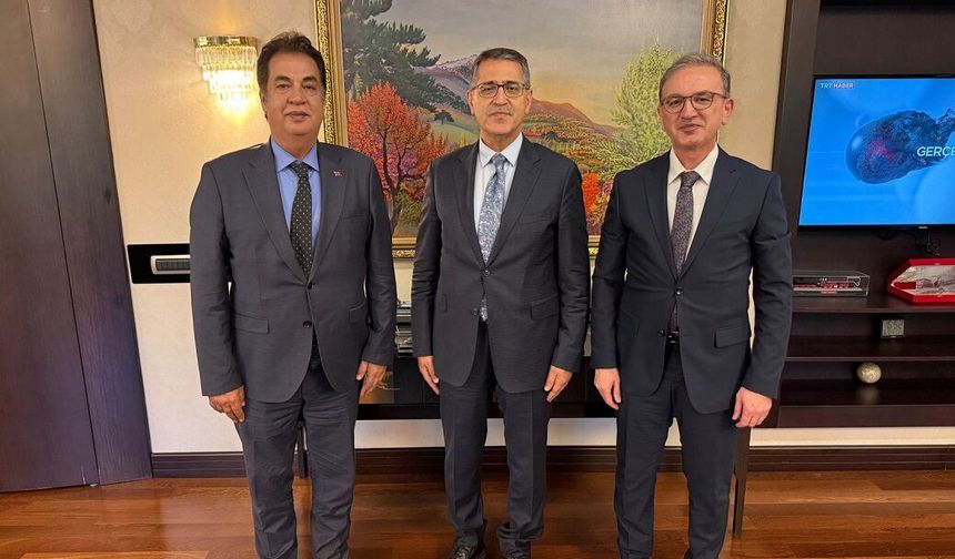 Rektör Şengönül’den Cumhurbaşkanlığı'na Hastane için ziyaret