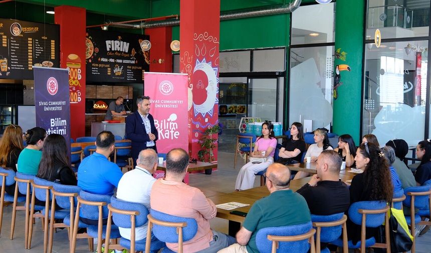 Sivas Bilim Kafe'de Gıda İsrafı ele alındı
