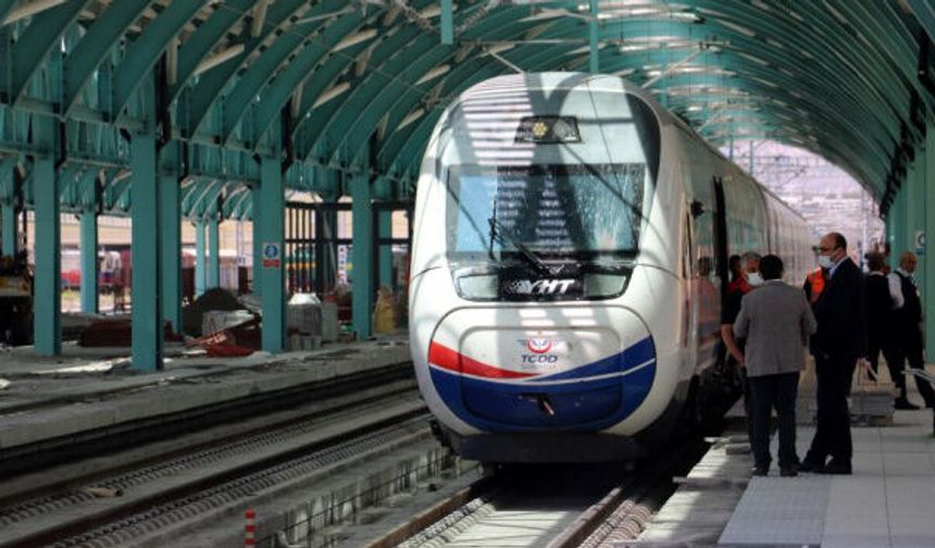 Ankara-Sivas Yüksek Hızlı Tren Hattında yaz yoğunluğu için ek seferler başlıyor