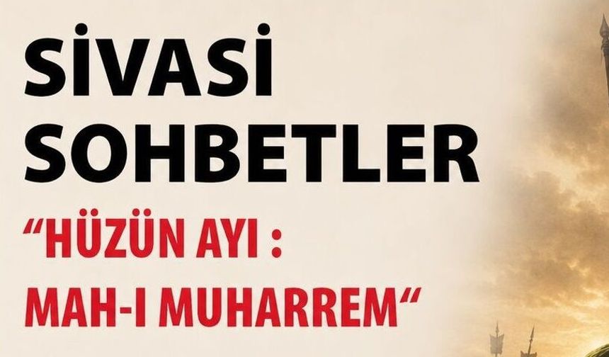 BURSİVDER’de Kerbelâ Anlatılacak: Muharrem Ayının Manevi İklimine Yolculuk