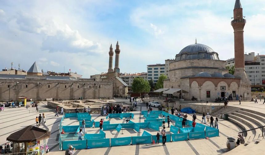 Sivas'ta Labirent Oryantiring Şenliği