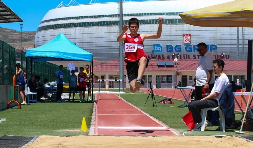 Sivas'ta ANALİG Atletizm 1. Etap 4. Grup Yarışmaları tamamlandı