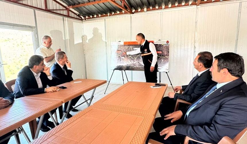 Sivas ve Tokat milletvekilleri Çamlıbel Tünelini inceledi