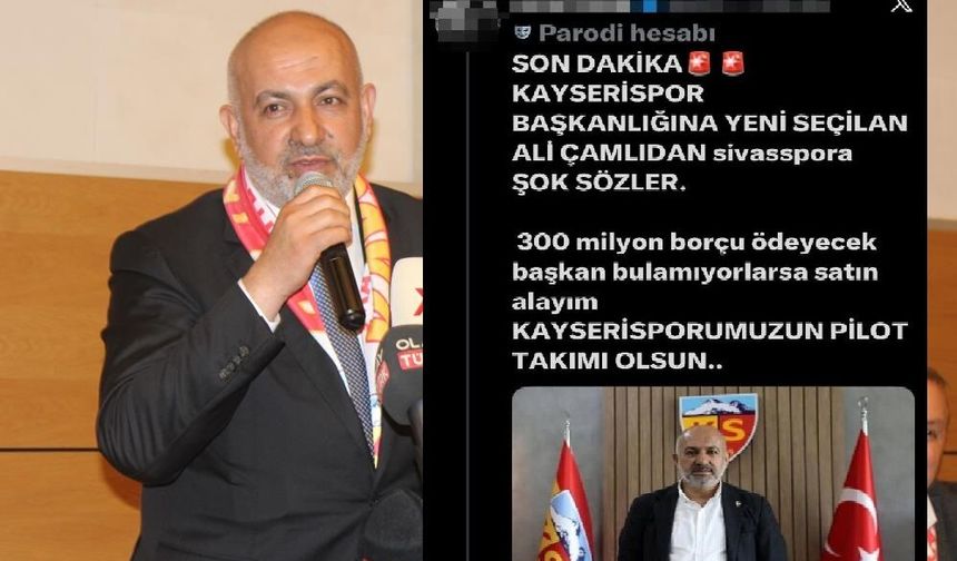 Sivasspor'a çirkin açıklamaya Başkan'dan düzeltme