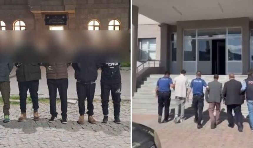 Koyulhisar ve Suşehri'nde göçmen kaçakçılarına baskın