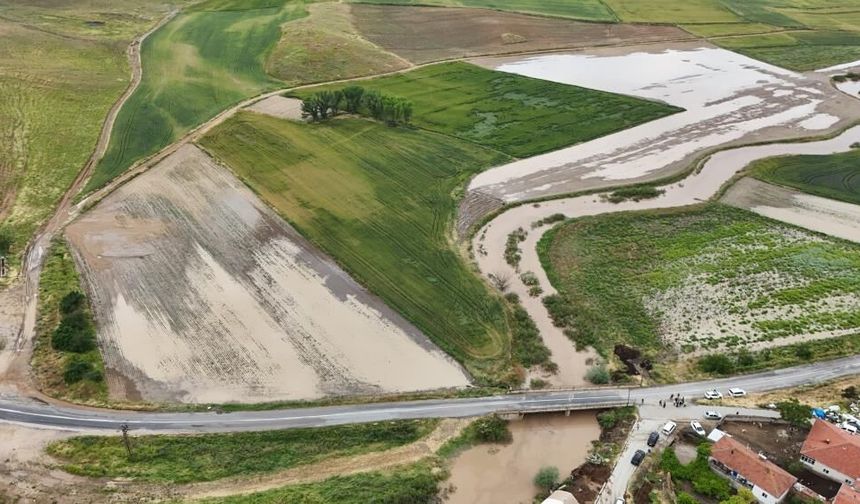 Yozgat'ta Afet! Tam 5 Bin Dönümlük Tarım Arazisi Sular Altında Kaldı!