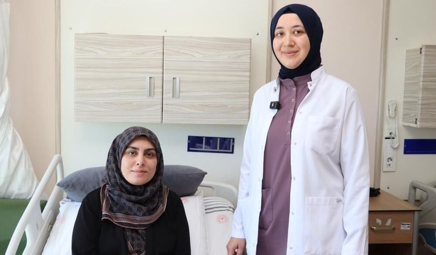 Sivas'ta yıllarca süren ağrı doğru teşhisle sona erdi
