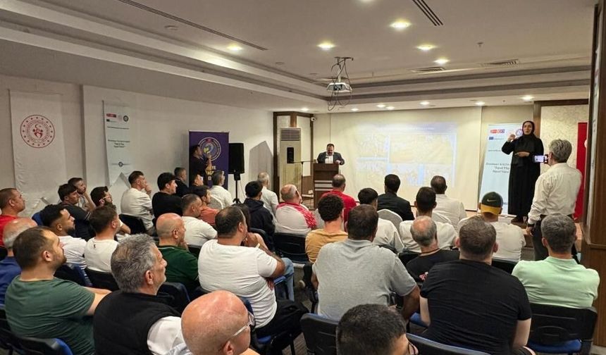 Sivas'ta İşitme engelli spora erasmus desteği