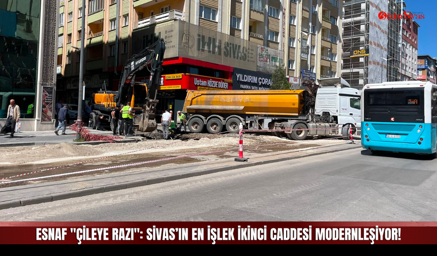 Atatürk Caddesi’nde Yenileme Çalışmaları Trafiği Kısıtladı!