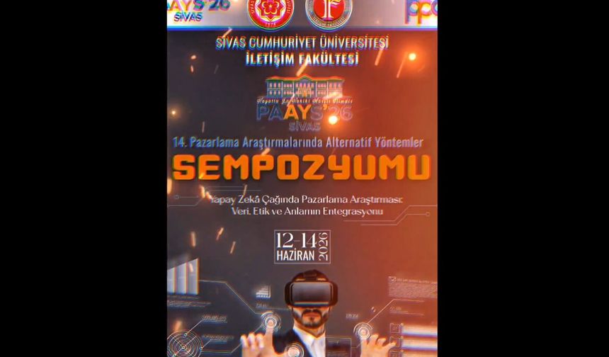 Sivas Cumhuriyet Üniversitesi PAAYS 2026'ya ev sahipliği yapıyor