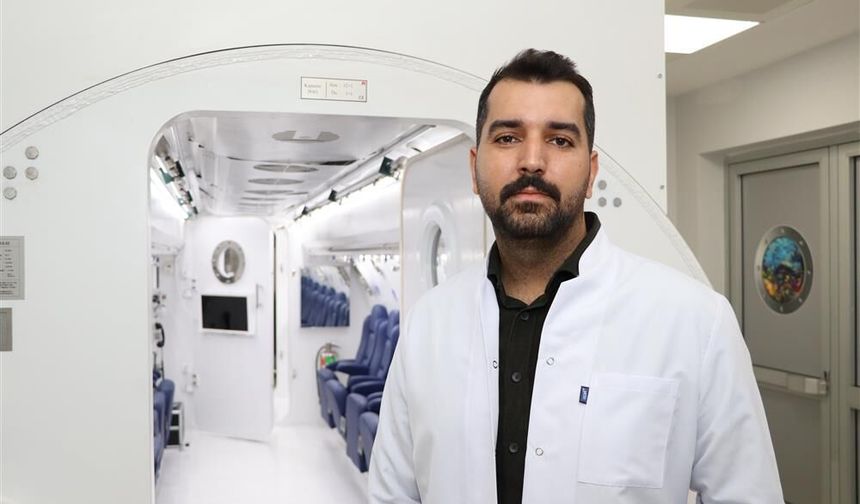 Sivas'ta Sualtı Hekimliği ve Hiperbarik Tıp Uzmanı göreve başladı