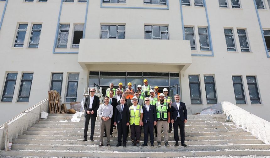 Sivas’a Dev Eğitim Yatırımı! TANAP Meslek Lisesi Kampüsünde Sona Gelindi