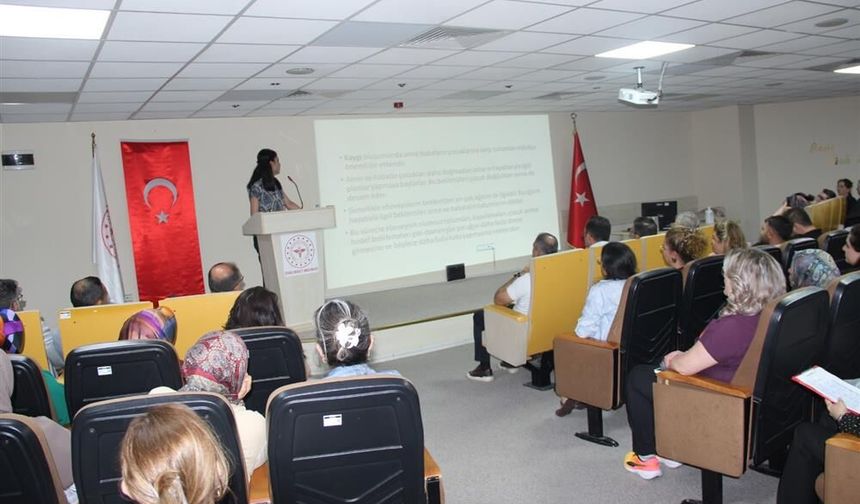 Sivas Devlet Hastanesi'nde Sınav Kaygısı Eğitimi verildi