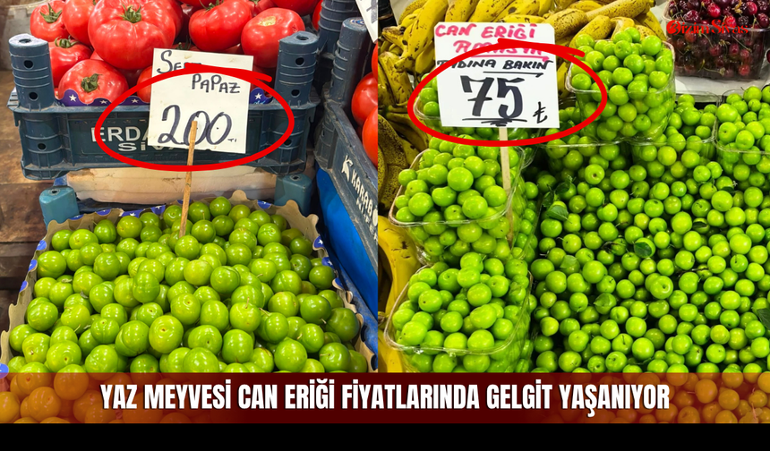 Sivas'ta Yaz Mevsiminin Vazgeçilmez Meyvesi Fiyatında Gelgit Yaşıyor!