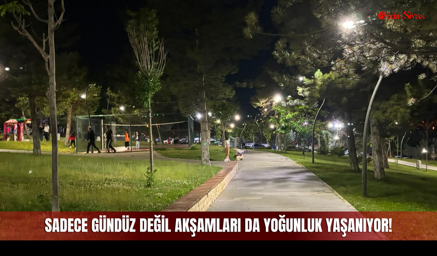Mesire Alanlarında Sadece Gündüz Değil Akşamları da Yoğunluk Yaşanıyor!