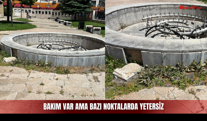 Bakım Var Ama Bazı Noktalarda Yetersiz