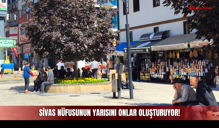 Sivas Nüfusunun Yarısını Onlar Oluşturuyor! Emeklilerin Uğrak Mekanlarında Yoğunluk!